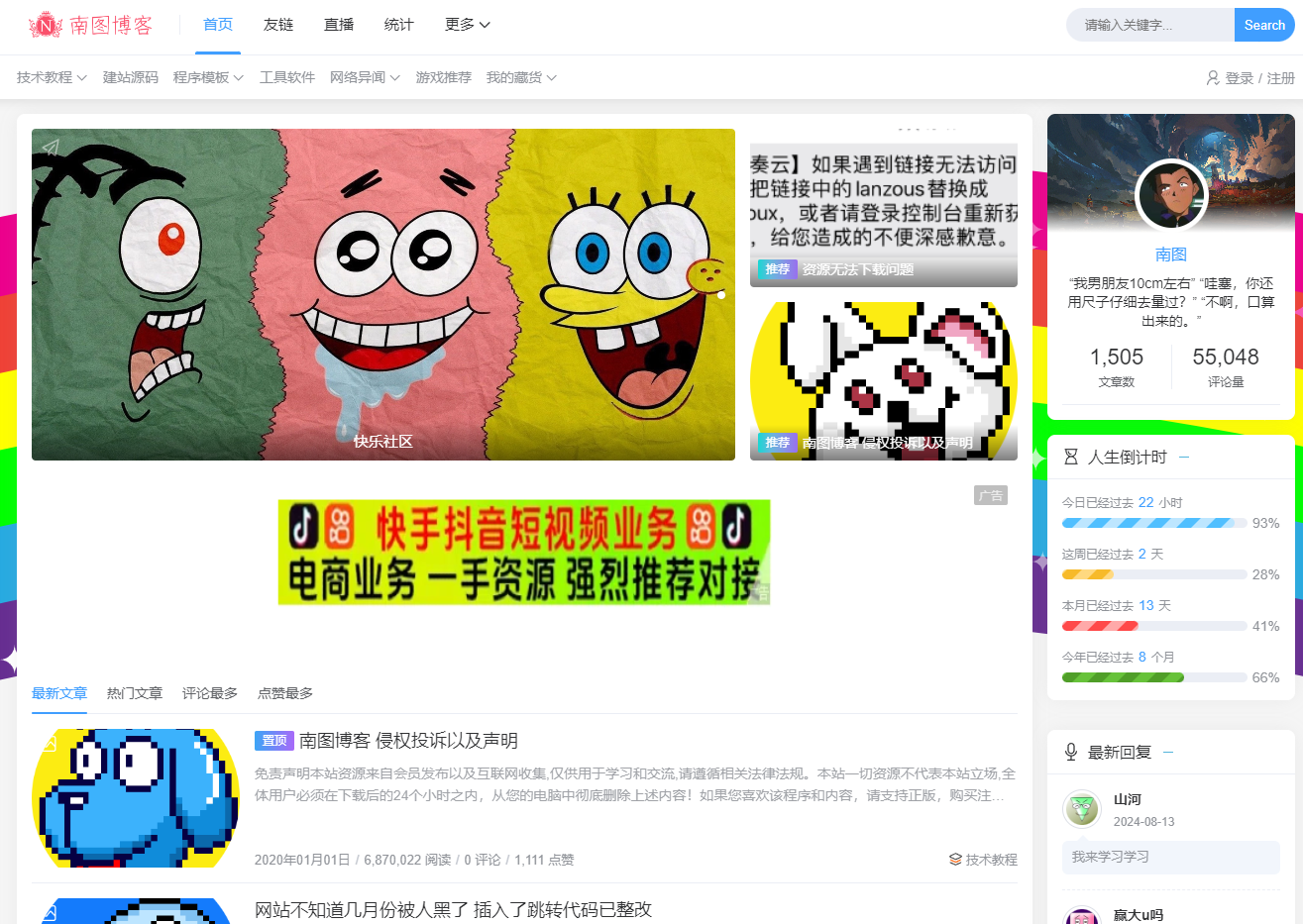 南圖博客